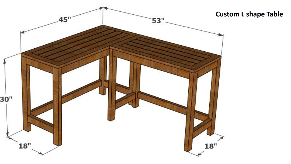 EcoFlex L-Table