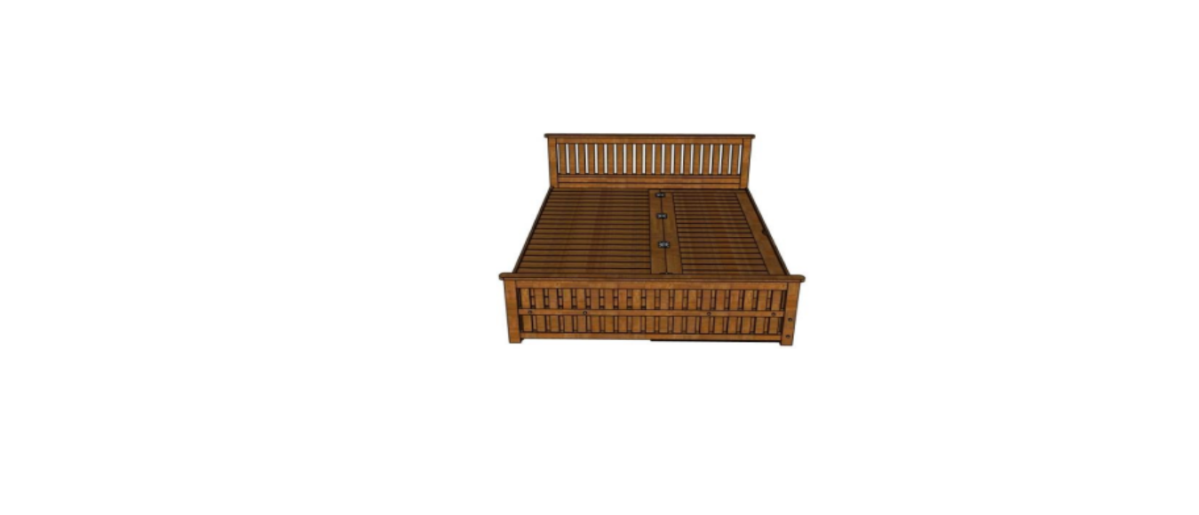 Ubyld Serenity Queen Storage Cot