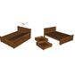 Ubyld Serenity Queen Storage Cot