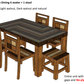 Quad + Stool Dining