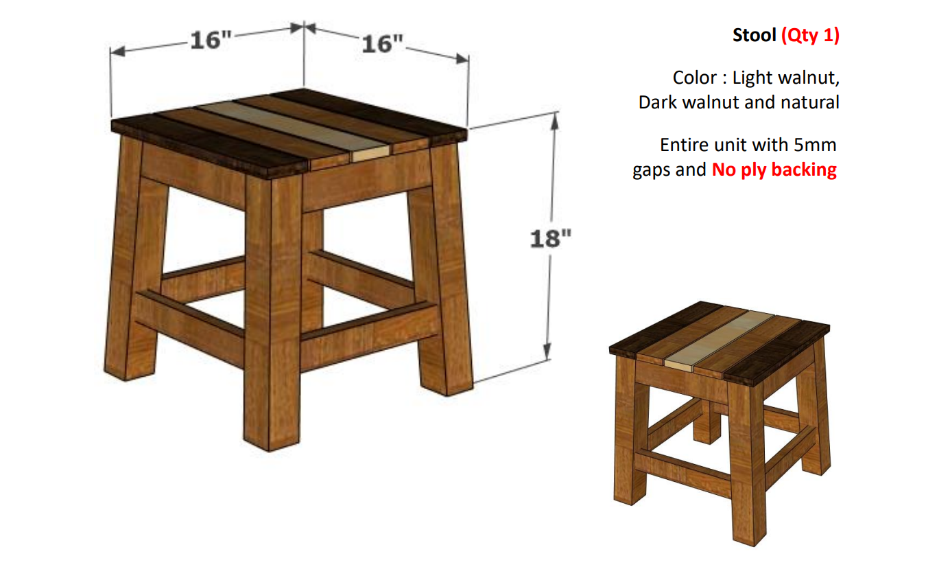 Quad + Stool Dining