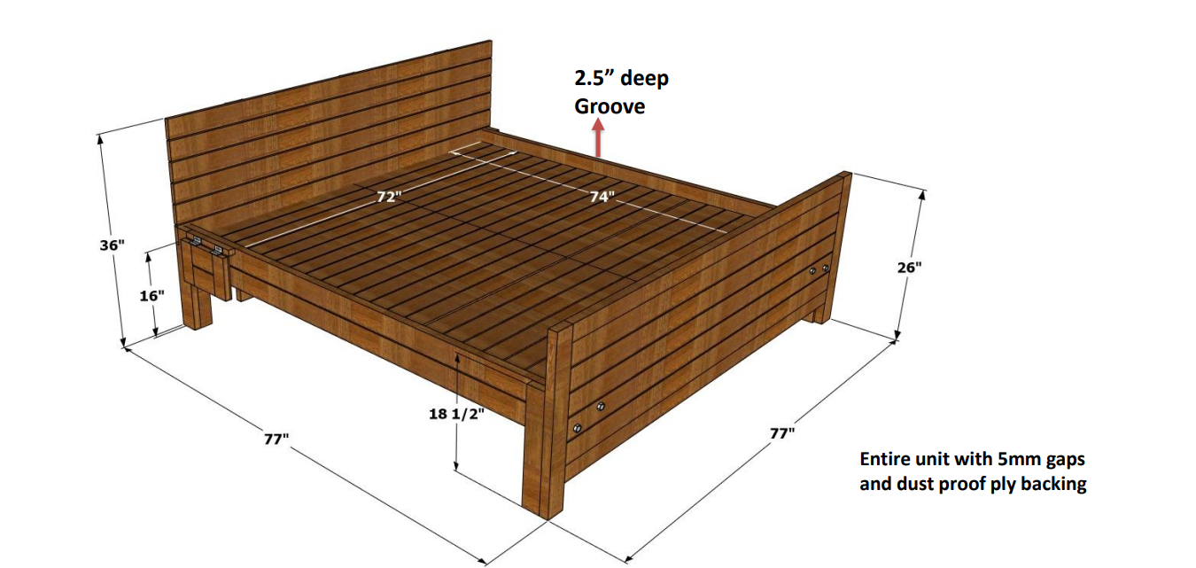 VersaStow Queen with Collapsible Side Shelves