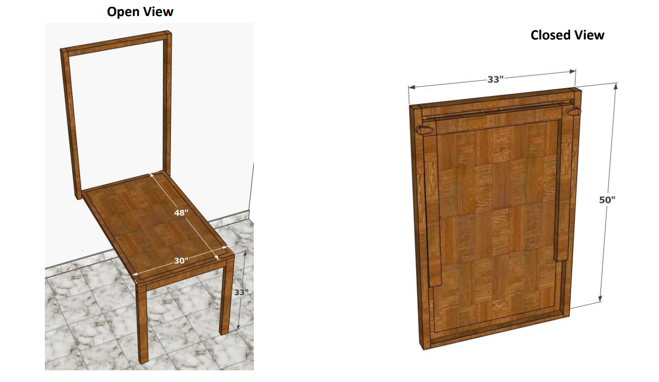 Eclipse Foldaway Table