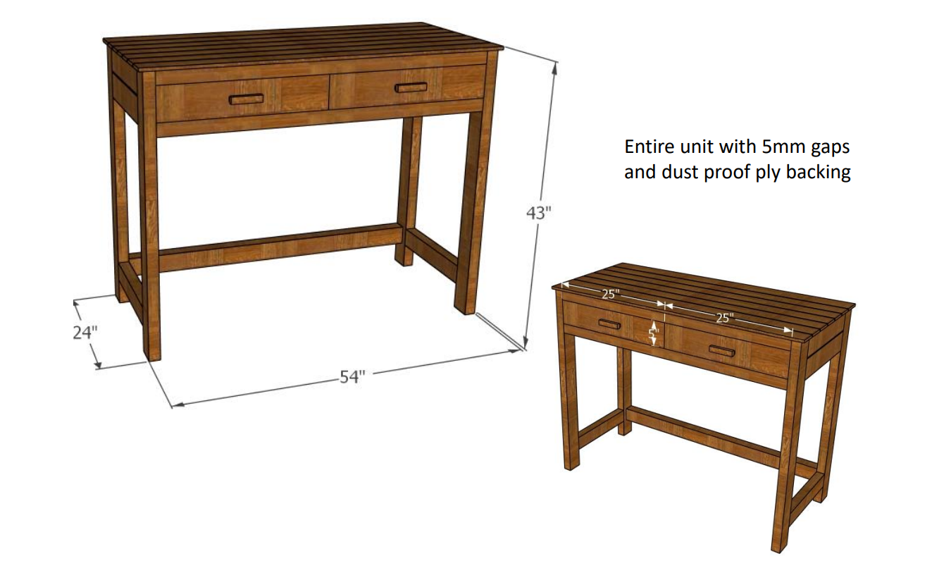 Ubyld Urban Chic Drawer Table