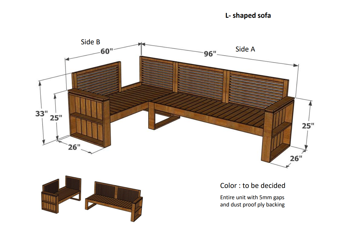 Heritage L-Shaped Sofa