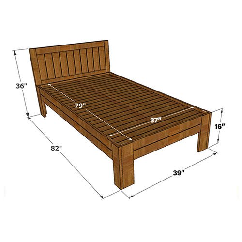 Single cot clearance bed frame