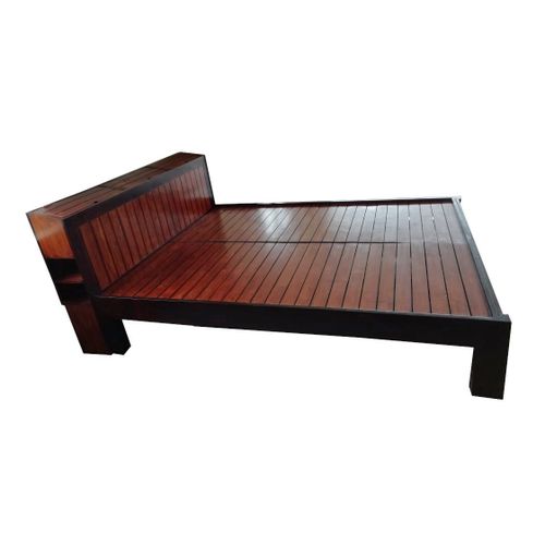 Garity Queen Cot With headboard Storage - ubyld