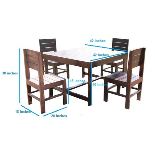 Giotto 4 Seater Dining Set