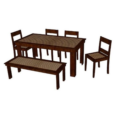 Leamont-6 Seater Dining Set - ubyld