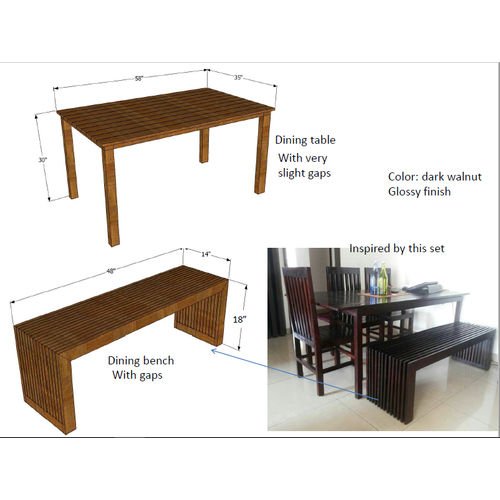 Serta-6 Seater Dining Set - ubyld